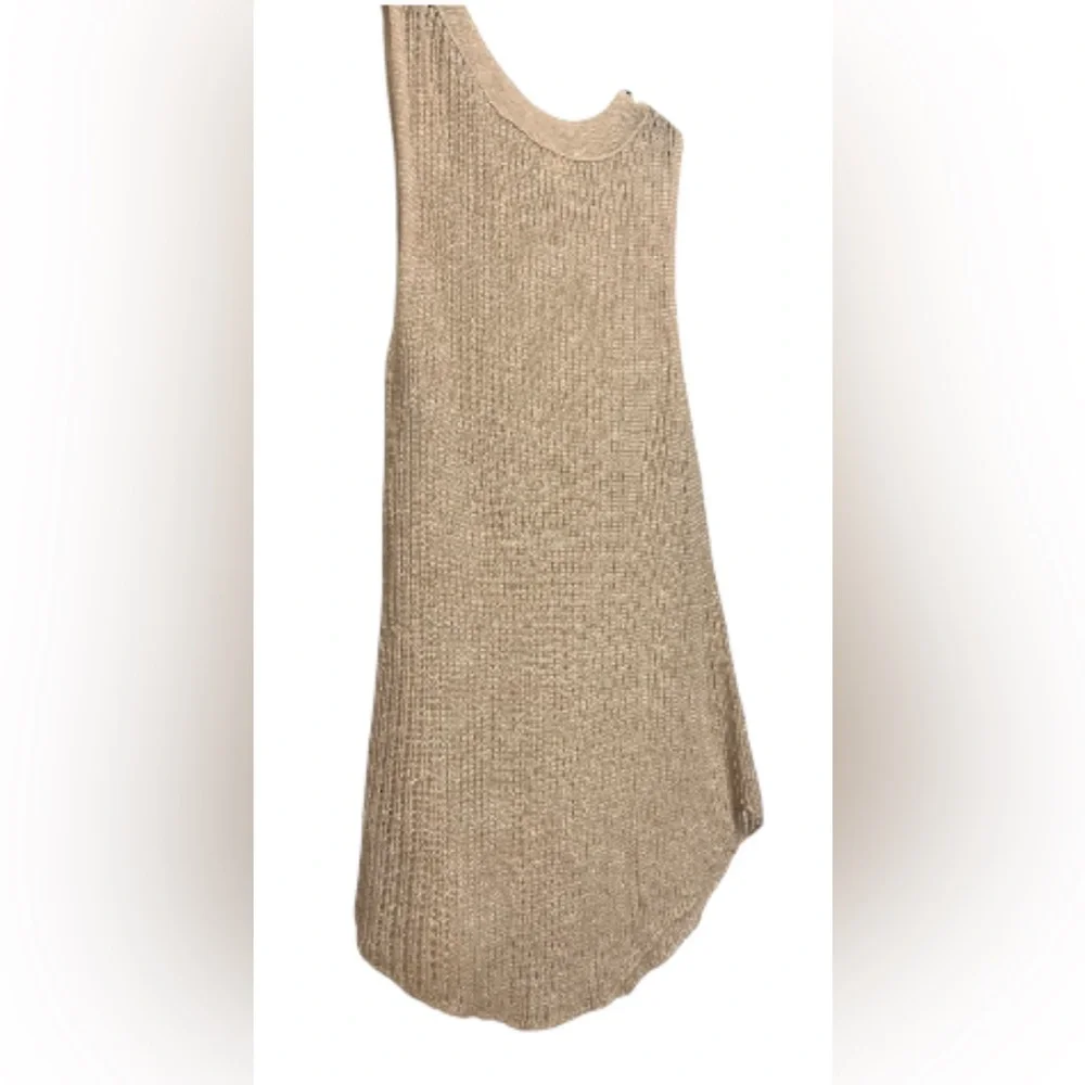 EILEEN FISHER Knit Tank Top In Oatmeal Colorway Medium - Picture 7 of 11